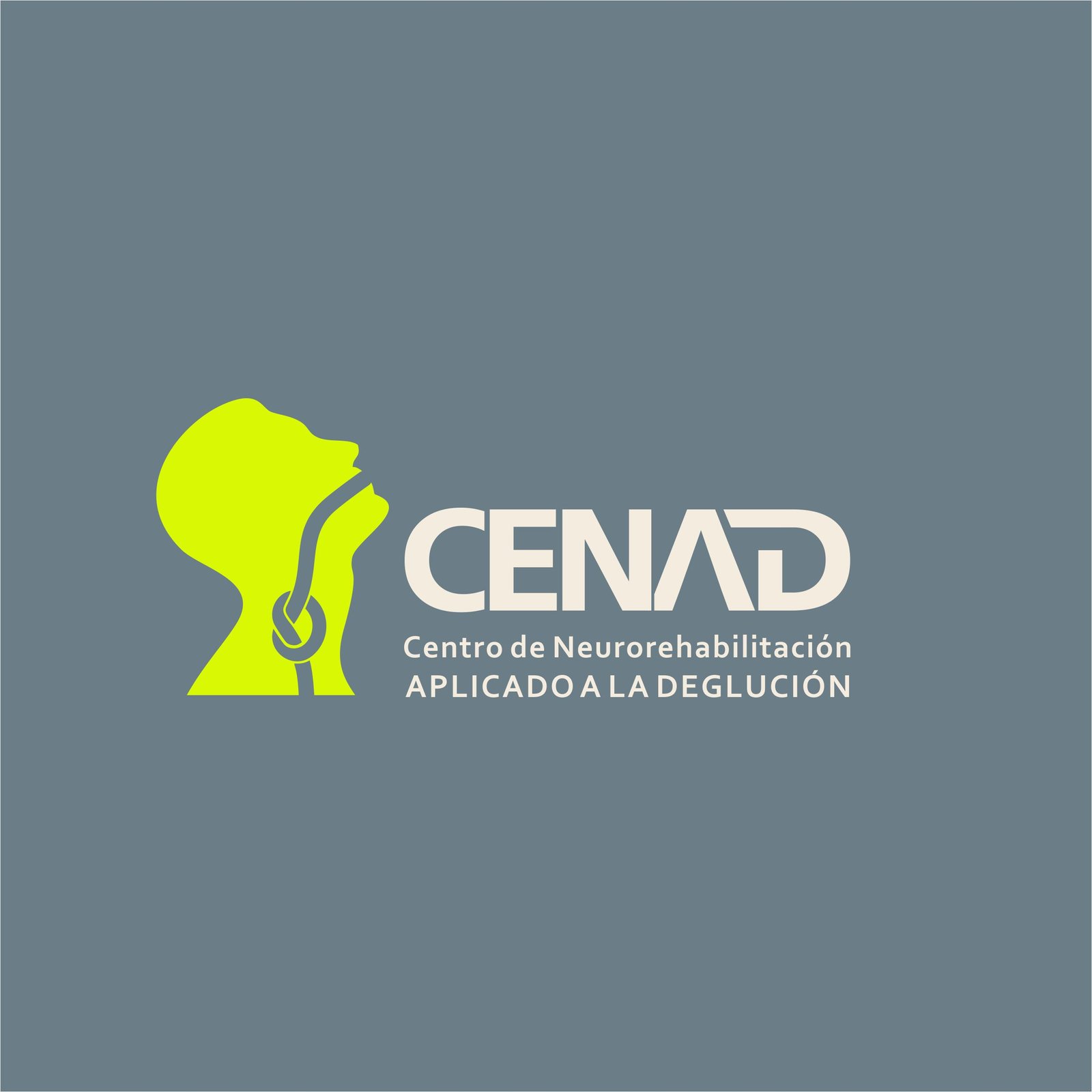 Logotipo Centro de Neurorehabilitación aplicada a la deglución - CENAD